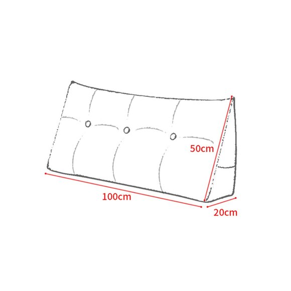 SOGA 100cm Dark Grey Tatami Cushion Pillow - Picture 6 of 16